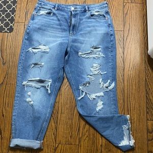 American eagle high waisted jeans